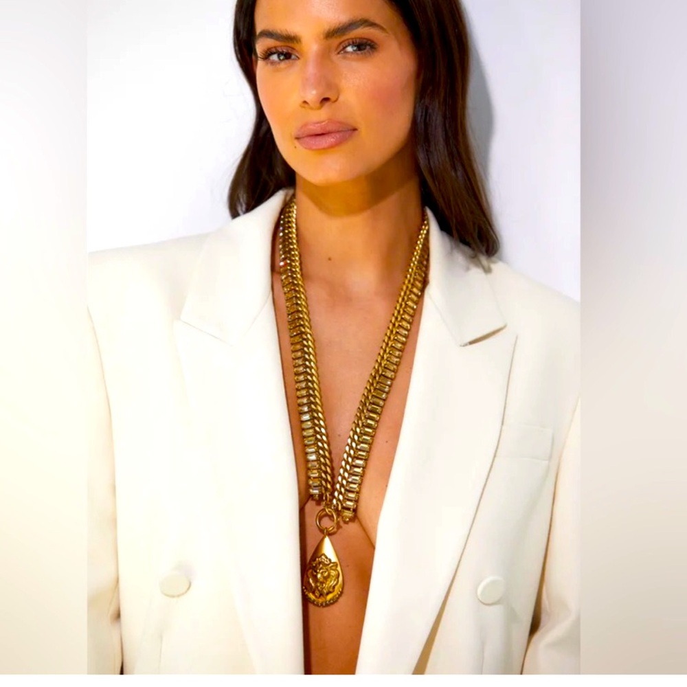 DYLEN LEX GUILDED HOLDEN NECKLACE